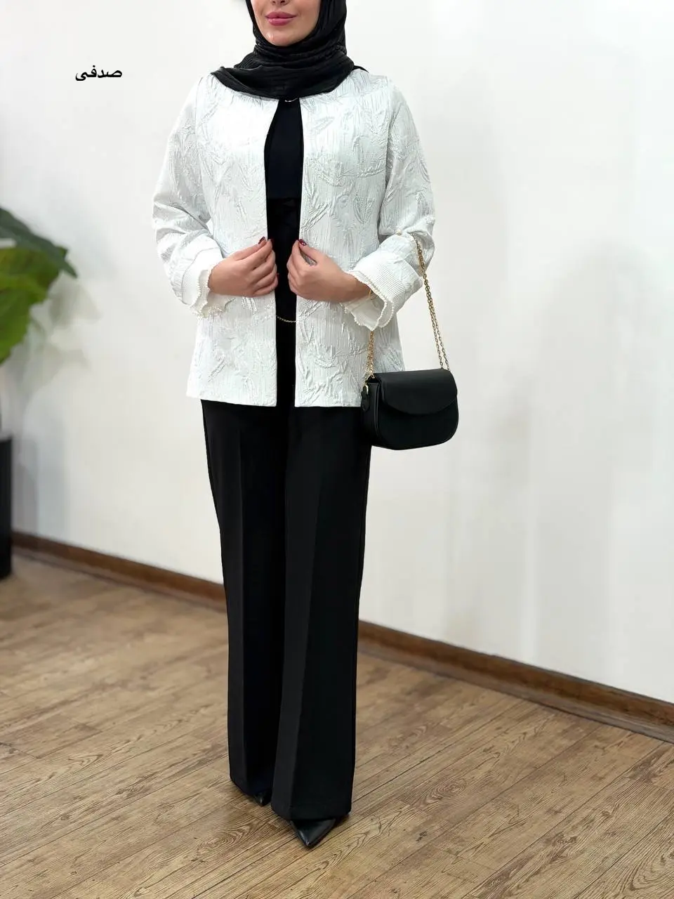 مانتو ژاکارد مجلسی آیسو فروزان